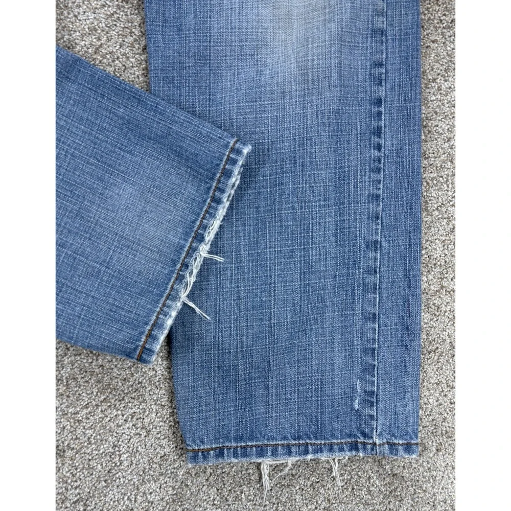 Vintage Levis 559 Jeans Mens 36x32 Blue Relaxed Straight Workworn Light Wash Y2K